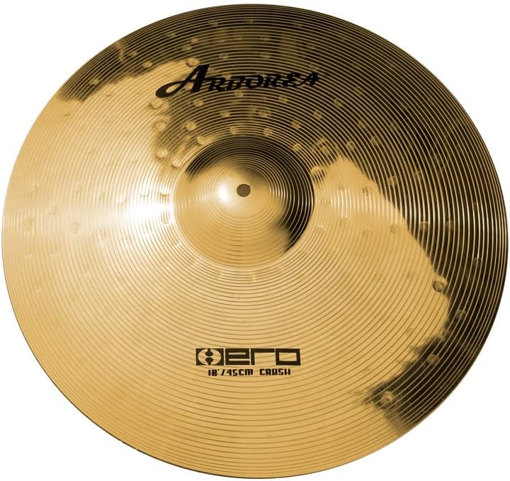 Arborea طقم صنجات سبائك الصنجات طقم صنجات درام 14"/16"/18"/20" مع حقيبة صنجات مجانية 5 قطع صنجات لطقم درام - Image 4